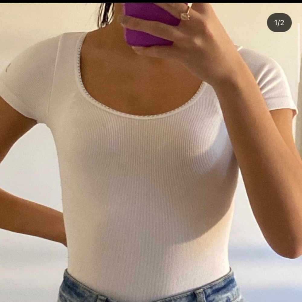 Forever 21 Open back Bodysuit